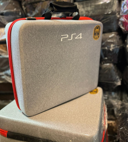 کیف ۵ کاره چمدانی پلی استین PS4 طوسی روشن