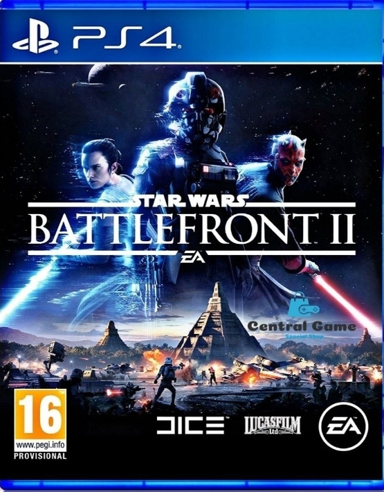دیسک بازی بتل فرونت ۲ جنگ ستارگان Star Wars Battlefront 2 Ps4 پویا گیم لند
