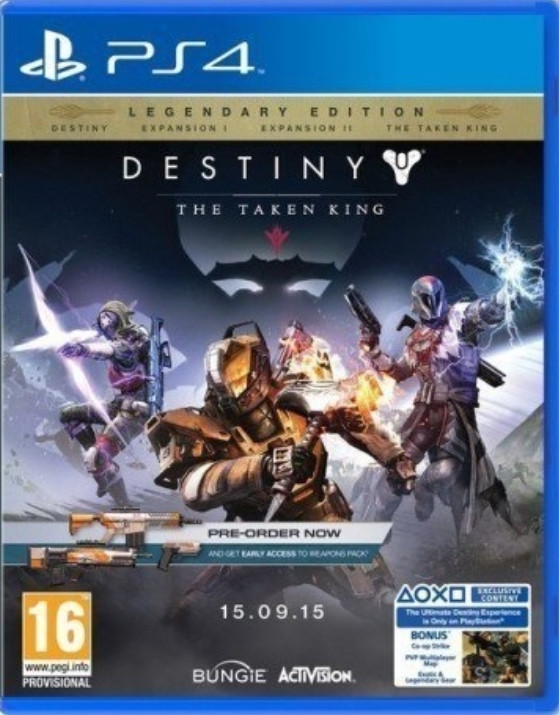 دیسک Destiny The taken King دسینی پویا گیم لند