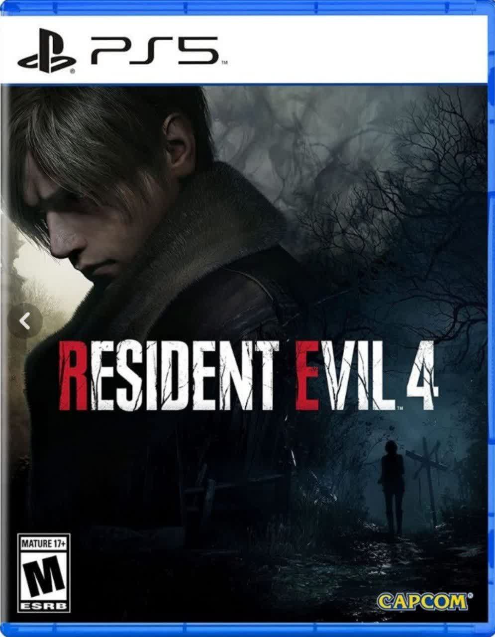دیسک بازی رزیدنت اویل ۴/DISC RESIDENT EVIL 4/PS5