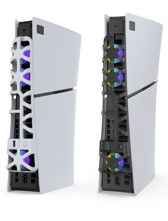 فن PS5 RGB چراغ دار