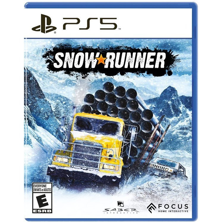 بازی SnowRunner کارکرده برای PS5 اسنو رانر ماشین کامیون سیمولاتور پویا گیم لند