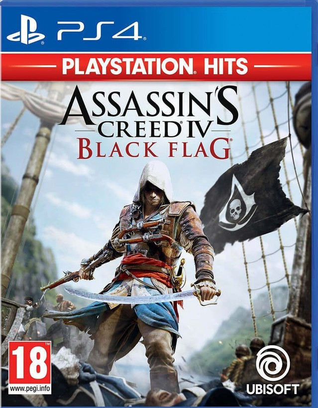 بازی اساسین بلک فلگ شمشیری PS4 Assassin's Creed IV Black Flag برای پلی استیشن ۴ پویا گیم لند