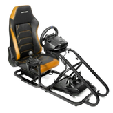 صندلی و استند رانندگی رنزو RENZO GT-Racing Simulator مناسب فرمان بازی لاجیتک پویا گیم لند