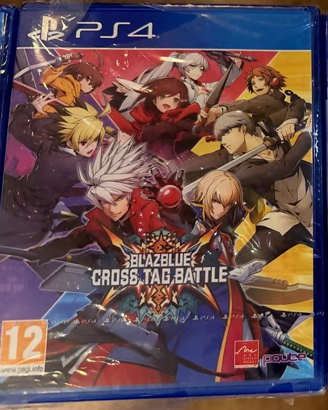 دیسک بازی ژاپنی بازی پلمپ اصلیBLAZGLUE CROSS TAG BATTLE  ژاپنی منفی -12