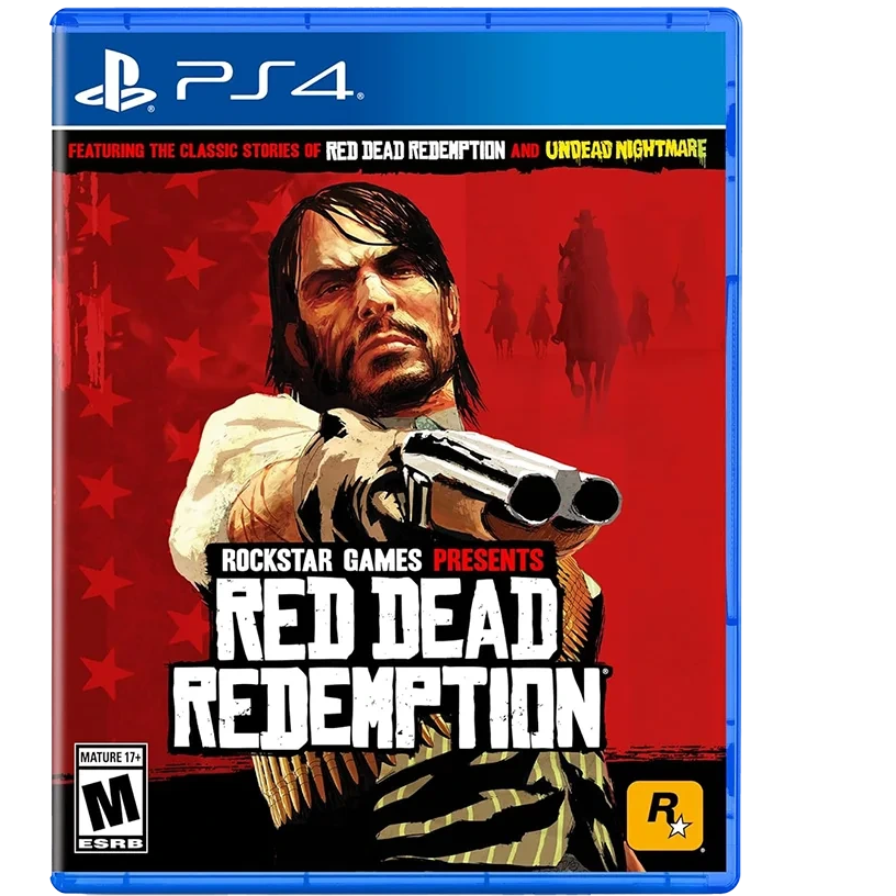 دیسک بازی Red Dead Redemption 1 Remastered رد دد یک 1 برای پلی استیشن 4 پویا گیم لند