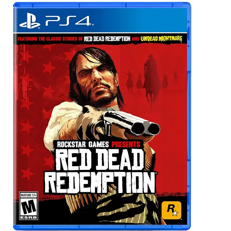 دیسک بازی Red Dead Redemption 1 Remastered رد دد یک 1 برای پلی استیشن 4 پویا گیم لند