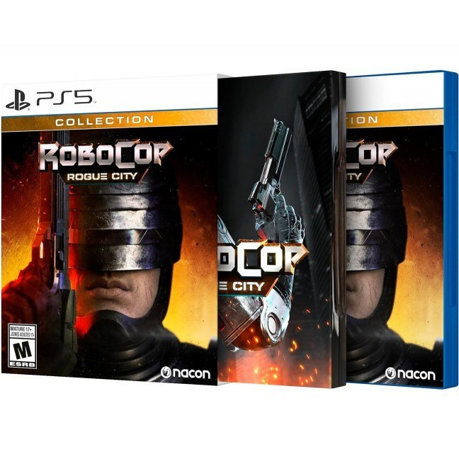 بازی Robocop: Rogue City Collection برای پلی استیشن ۵ روب کاپ کالکشن استیل بوک پویا گیم لند