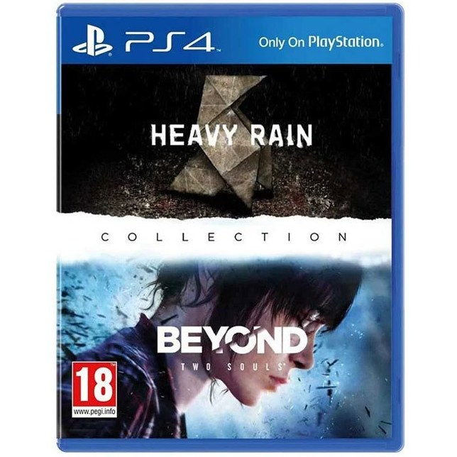 بازی Heavy Rain و Beyond: Two Souls Collection مخصوص PS4 هوی راین بی یوند (دو بازی مهیج)پویا گیم لند