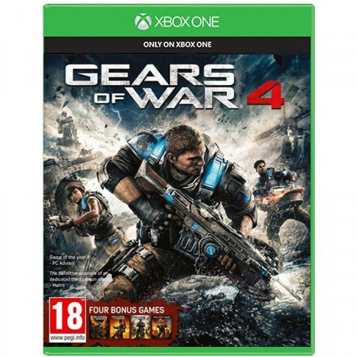 دیسک بازی Gears of War 4 نسخه Xbox One ایکس باکس گیرز آف وار پویا گیم لند