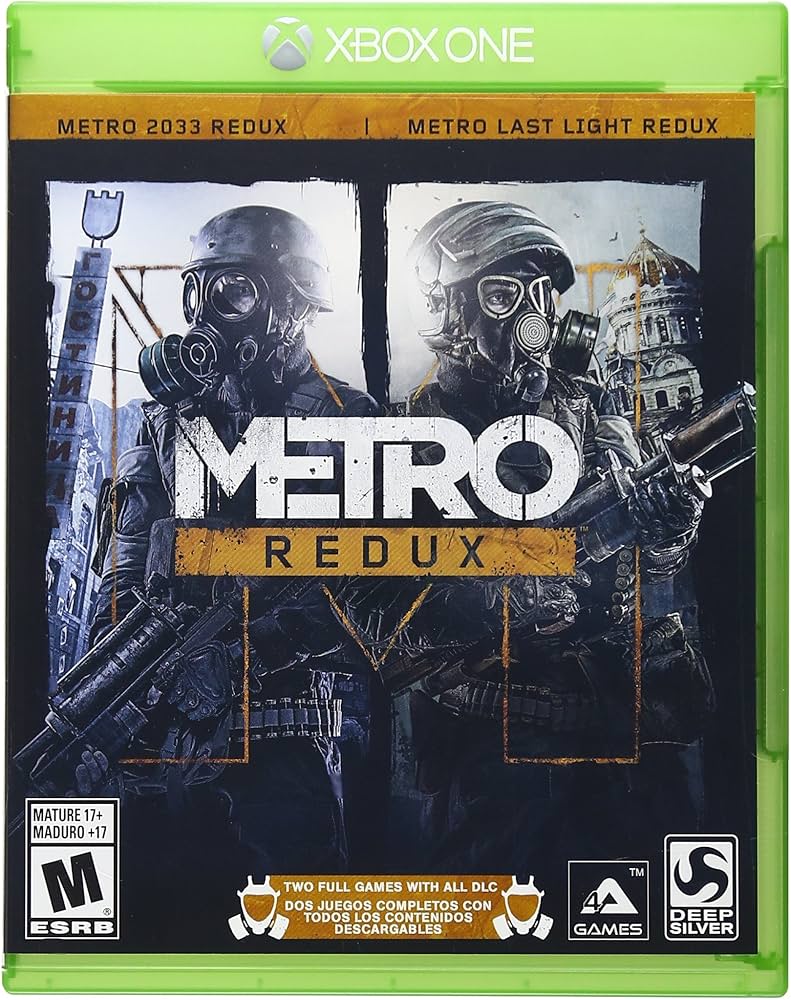 دیسک بازی مترو ردوکس metro redux xbox one ایکس باکس پویا گیم لند