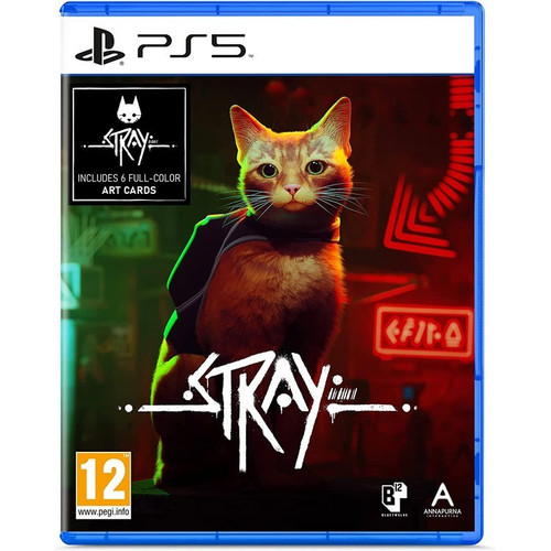 دیسک بازی Stray مخصوص PS5 گربه استری پویا گیم لند