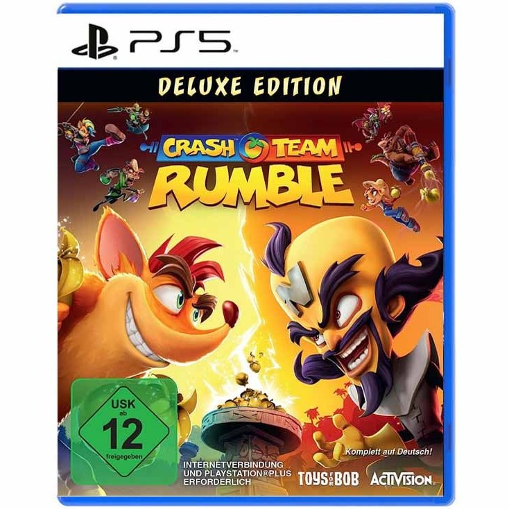 دیسک بازی Crash Team Rumble Deluxe Edition رامبل کراش مناسب پلی استیشن ۵ پویا گیم لند