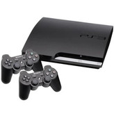 کنسول بازی سونی استوک PS3اسلیم SLIM | حافظه 320 گیگابایت فول بازی کم کار در حد دو دسته پویا گیم لند
