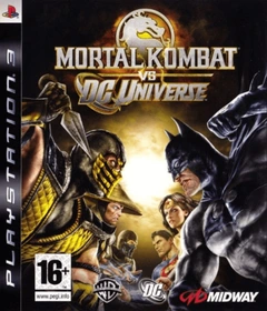دیسک اورجینال بازی Mortal Kombat vs. DC Universe Ps3  مورتال  در برابر دی سی آنیورس پویا گیم لند