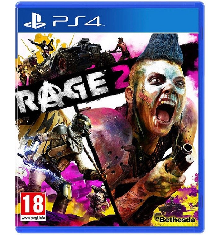 دیسک بازی Rage 2 برای پلی استیشن 4 ریج 2 پویا گیم لند