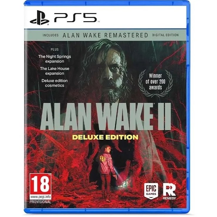 بازی Alan Wake 2 نسخه دلوکس برای PS5 آلن ویک 2 پویا گیم لند