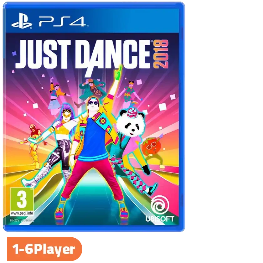 Just Dance 2018 - PS4 جاست دنس 1 - 6 نفره رقص و ورزش