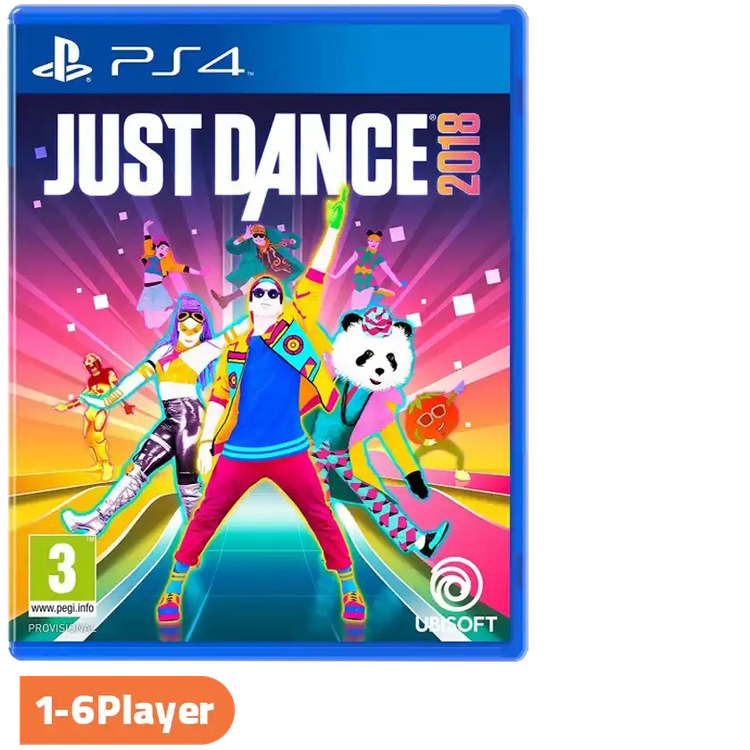 Just Dance 2018 - PS4 جاست دنس 1 - 6 نفره رقص و ورزش
