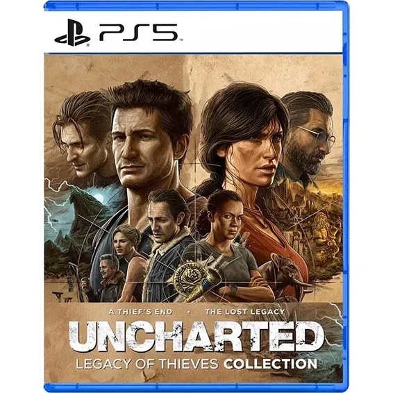 دیسک بازی Uncharted: Legacy of Thieves Collection مخصوص PS5 پویا گیم لند