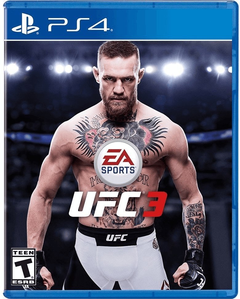 بازی UFC 3 کارکرده نسخه PS4 یو اف سی - پویا گیم لند