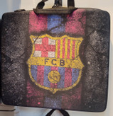 خرید کیف ضدضربه PS4 Pro - طرح FC Barcelona Team باکس کیس